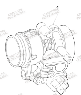 DEBITMETRE AZMOTORS MASAI X1000