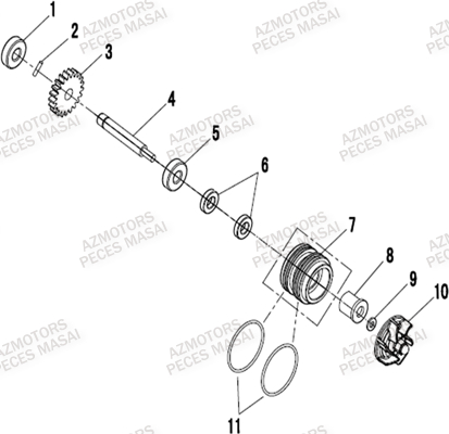 POMPE A EAU AZMOTORS MASAI X300