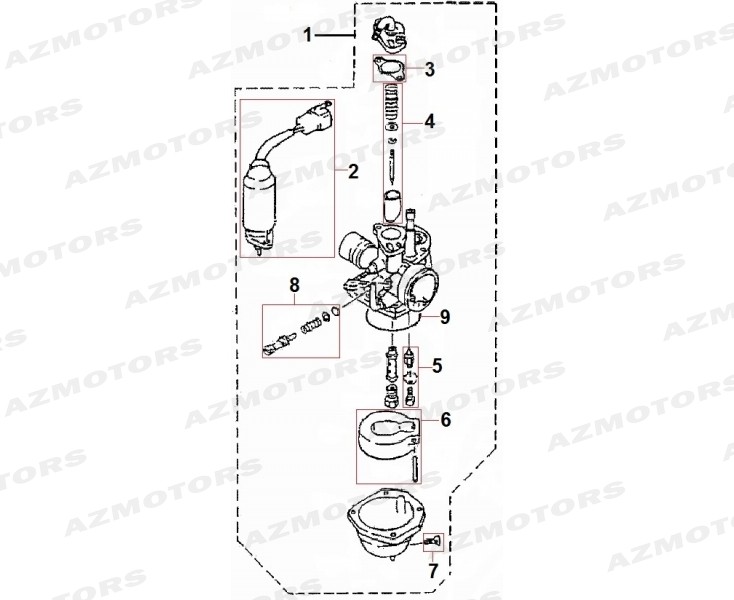 Carburateur MASH 