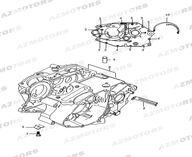 Carter Moteur MASH 