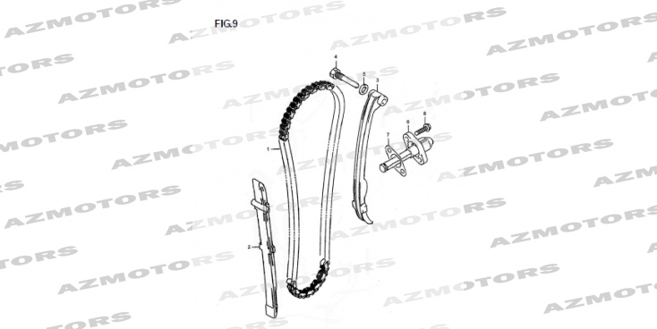 Distribution MASH Pieces MASH CAFE RACER 250 (2015-2016)