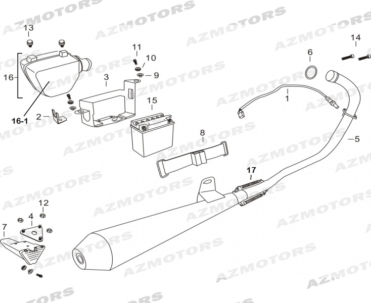 PAIRE RESSORTS ECHAPPEMENT B7  90MM (Mash) pour BATTERIE BOITIER FILTRE A AIR ECHAPPEMENT de MASH DIRT TRACK 250 2019 2020