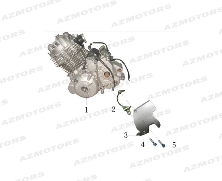 Moteur MASH Pieces MASH SCRAMBLER 400 (2015-2016)