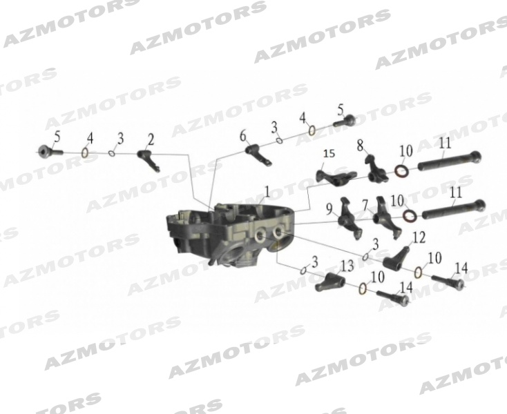 CULBUTEURS MASH Pieces MASH SCRAMBLER 400 Euro4 (2017-2020)