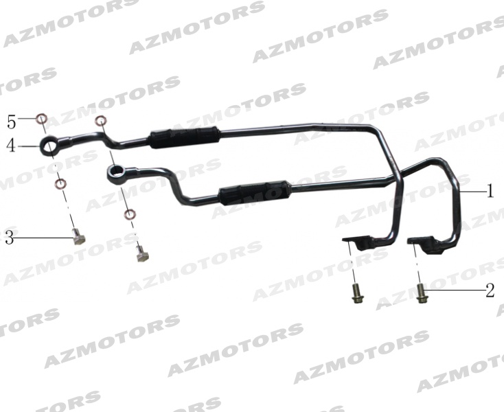 Durites Huile MASH Pieces MASH SCRAMBLER 400 Euro4 (2017-2020)