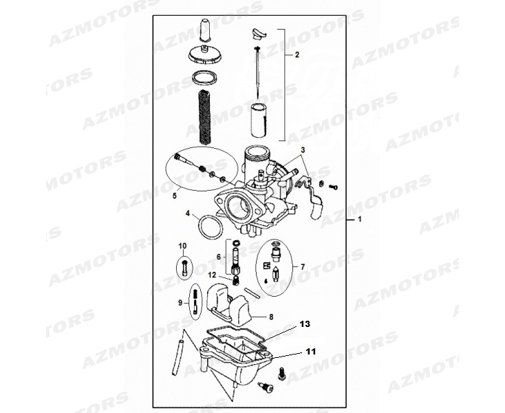 Carburateur MASH 