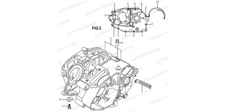 Carter Moteur MASH 