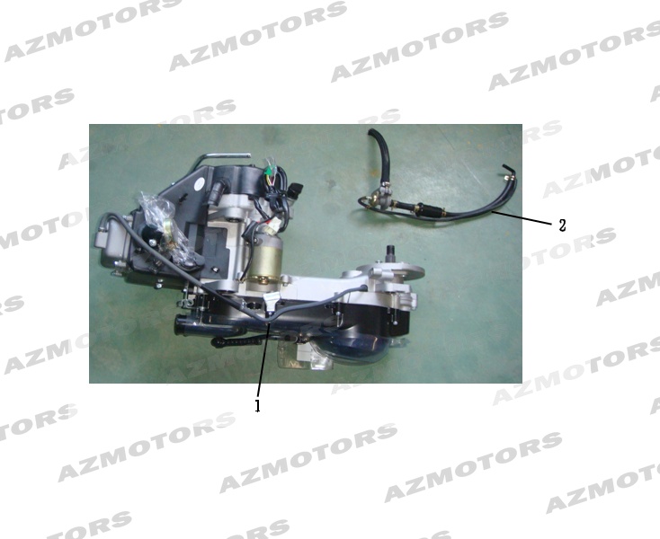 Moteur MASH Pieces MASH SIXTY 125 4T (2016)