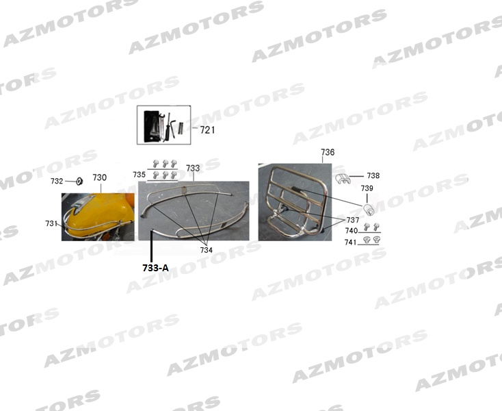 CHROMES TROUSSE OUTILS MASH MASH SIXTY 125 4T Euro4 2017 2019