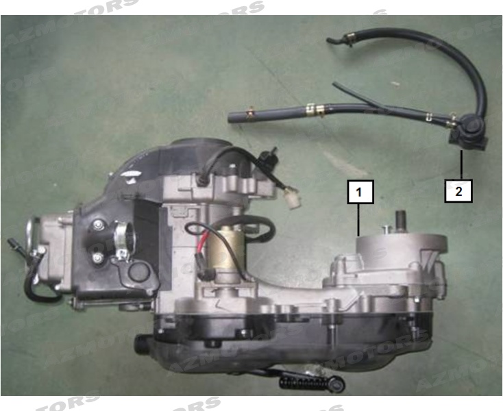 Moteur MASH Pieces MASH SIXTY 50 4T (2016)