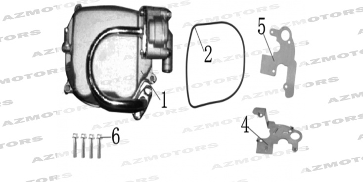 Couvre Culasse Storia 125 MASH 
