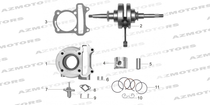 Cylindre Storia 50 MASH 