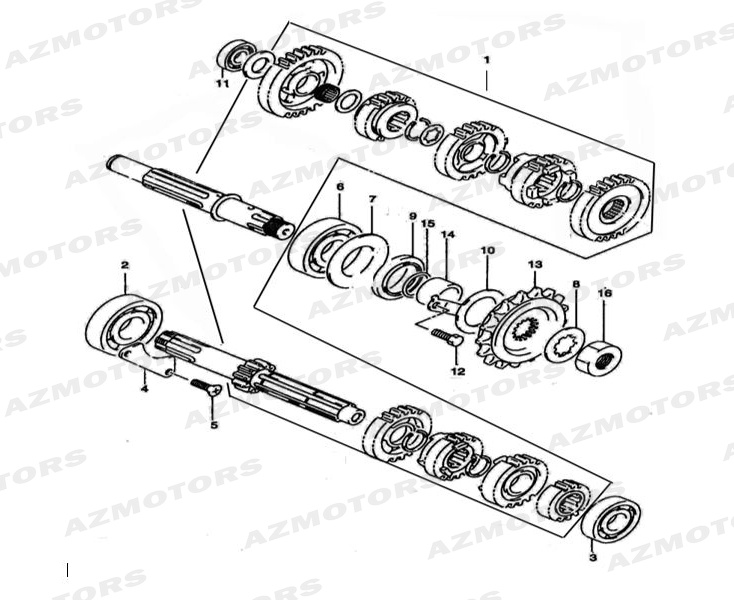 ARBRES PRIMAIRE SECONDAIRE MASH MASH TWO FIFTY Euro 4 250 2017 2020