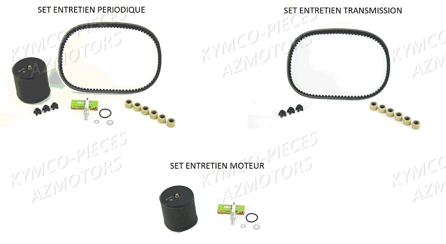 1 Set Entretien KYMCO Pièces MAXXER 250 SE EURO2 (LA50AF)