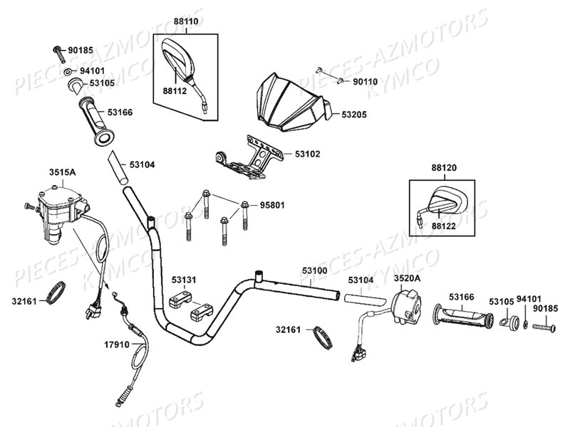 GUIDON pour MAXXER450