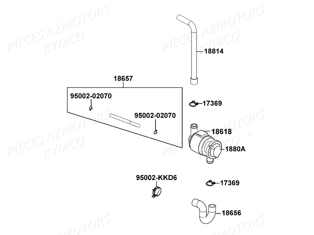 RENIFLARD KYMCO Pieces MAXXER 300 T3B (LA60PD)
(CHASSIS RFBZ700),(CHASSIS RFBZ701)