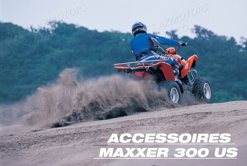 Accessoires AZMOTORS Pièces MAXXER 300 US 4T EURO2 (LA60FD)