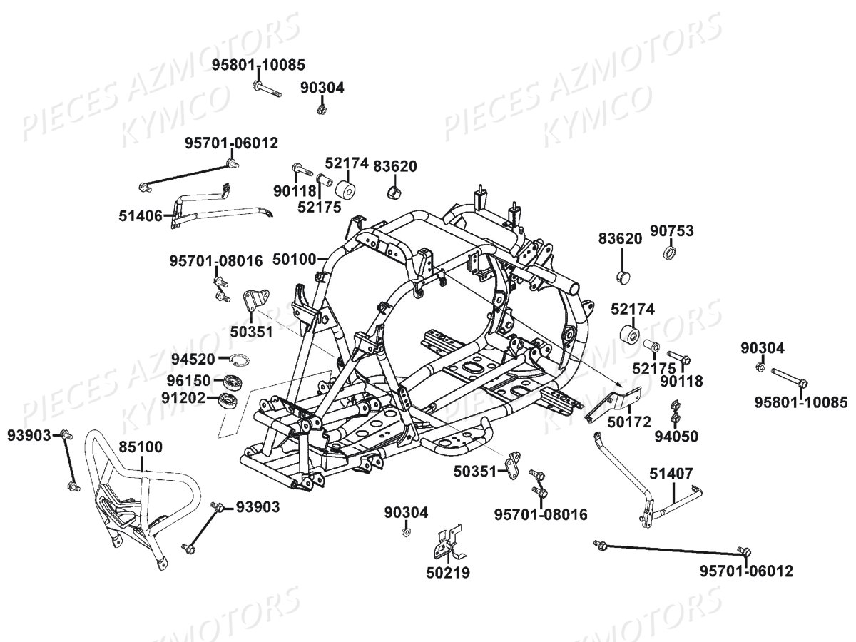 CHASSIS AZMOTORS MAXXER 300 US