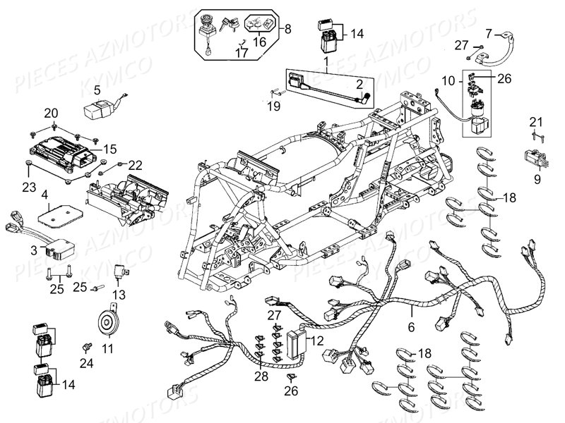 EQUIPEMENT ELECTRIQUE pour MAXXER 450I SE