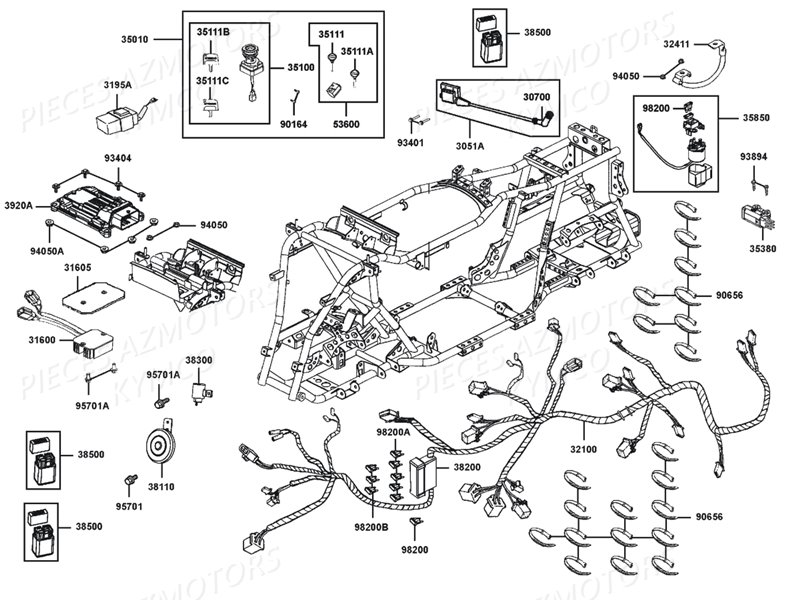 EQUIPEMENT ELECTRIQUE pour MAXXER 450I SE E4