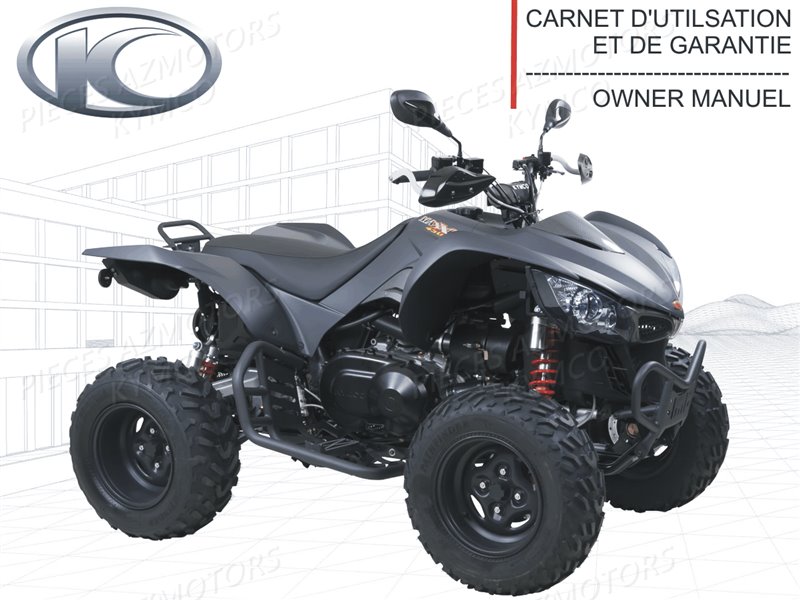 Manuel Utilisateur KYMCO Pièces MAXXER 450I SE IRS EURO4 (LC90HE)