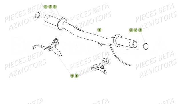 Guidon BETA Pièces BETA MINI ELECTRIC XL - (2017)