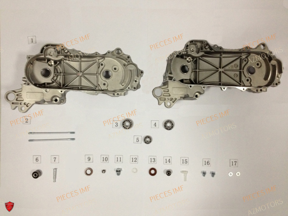 Variateur AZMOTORS PIECES MOKA 50 4T