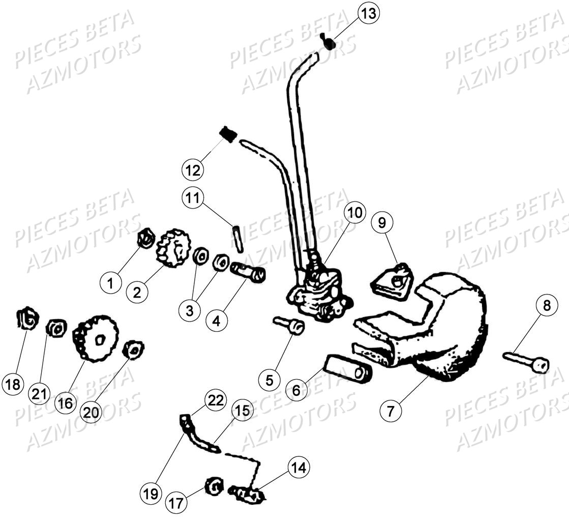 Circuit De Lubrification BETA BETA Motard 50 Sport MY18