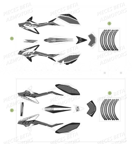Decors BETA BETA Motard 50 Sport MY19