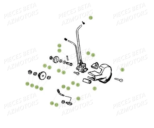 Pompe A Huile BETA BETA Motard 50 Sport MY19