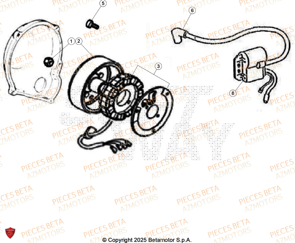 Allumage BETA BETA Motard SPORT 2T 50 2026