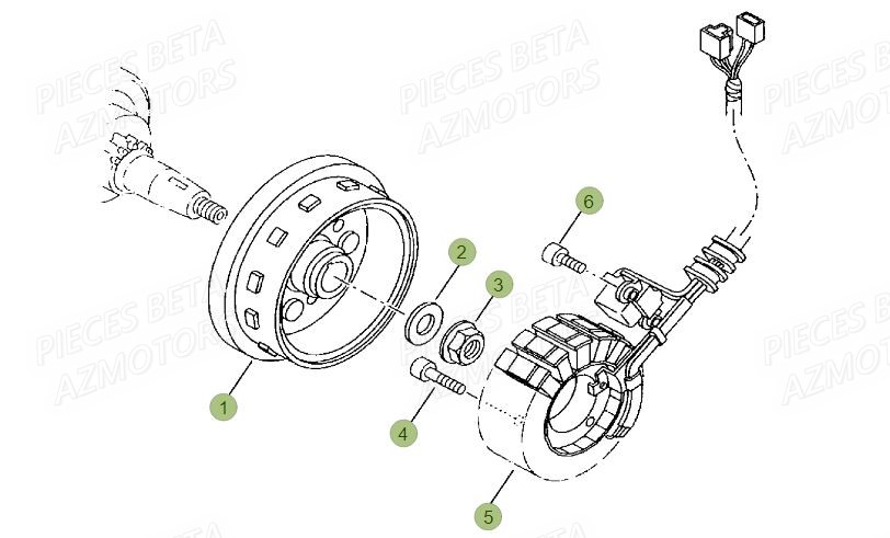 ALLUMAGE BETA MOTARD 125 LC MY17