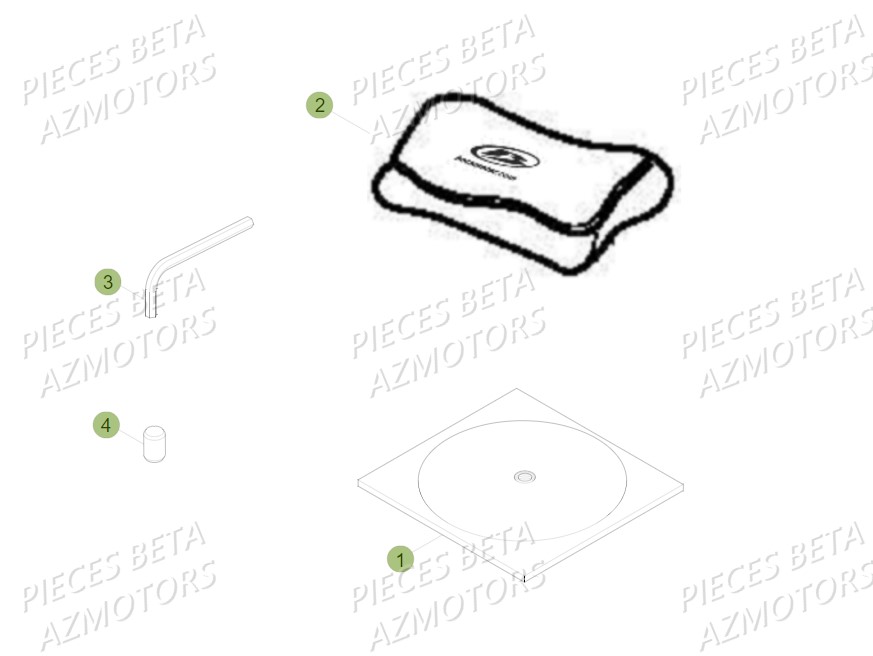 Outillage Special BETA Pièces BETA RR Motard 125 LC - 2018