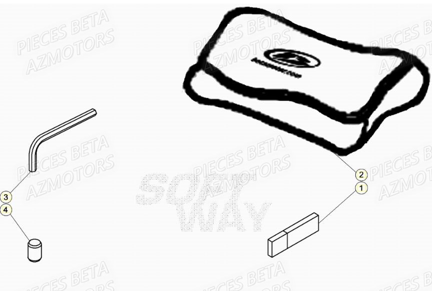 Outils BETA Pièces BETA RR Motard 125 LC - 2020
