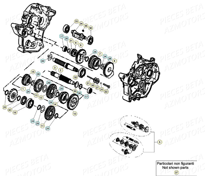 Boite A Vitesses BETA BETA Motard STANDARD RR 2T 50 (2020)