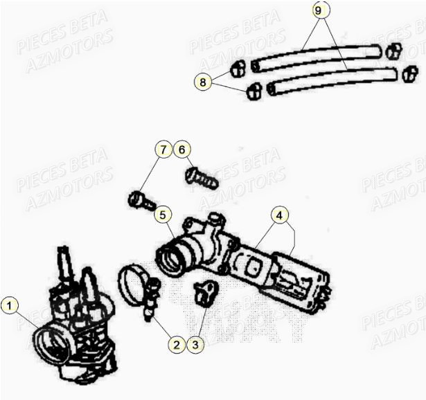 Carburateur BETA BETA Motard SPORT 2T 50 (2020)
