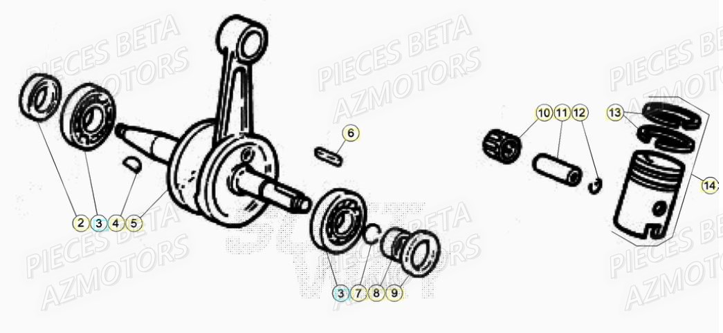 Vilebrequin BETA BETA Motard SPORT 2T 50 (2020)