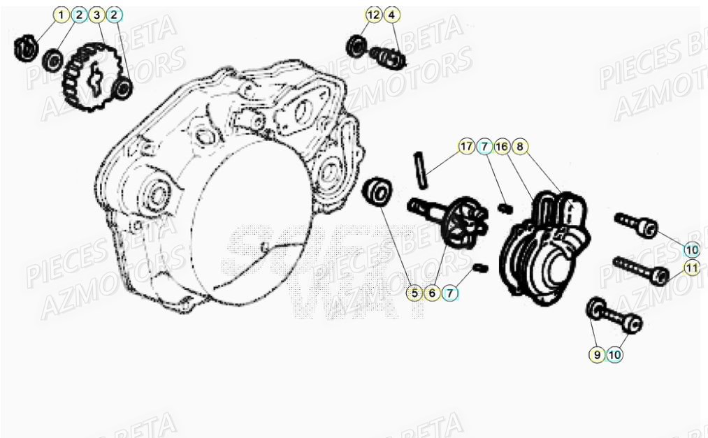 Pompe A Eau BETA BETA Motard SPORT 2T 50 2021-2022
