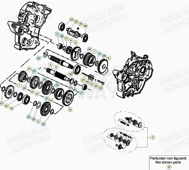 Boite A Vitesses BETA BETA Motard TRACK 2T 50 (2020)