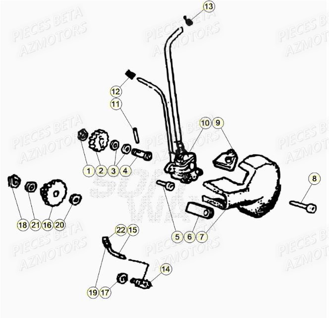 Pompe A Huile BETA BETA Motard TRACK R 2T 50 (2020)