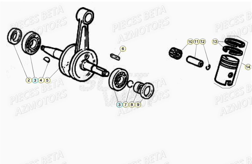 Vilebrequin BETA BETA Motard TRACK R 2T 50 (2020)