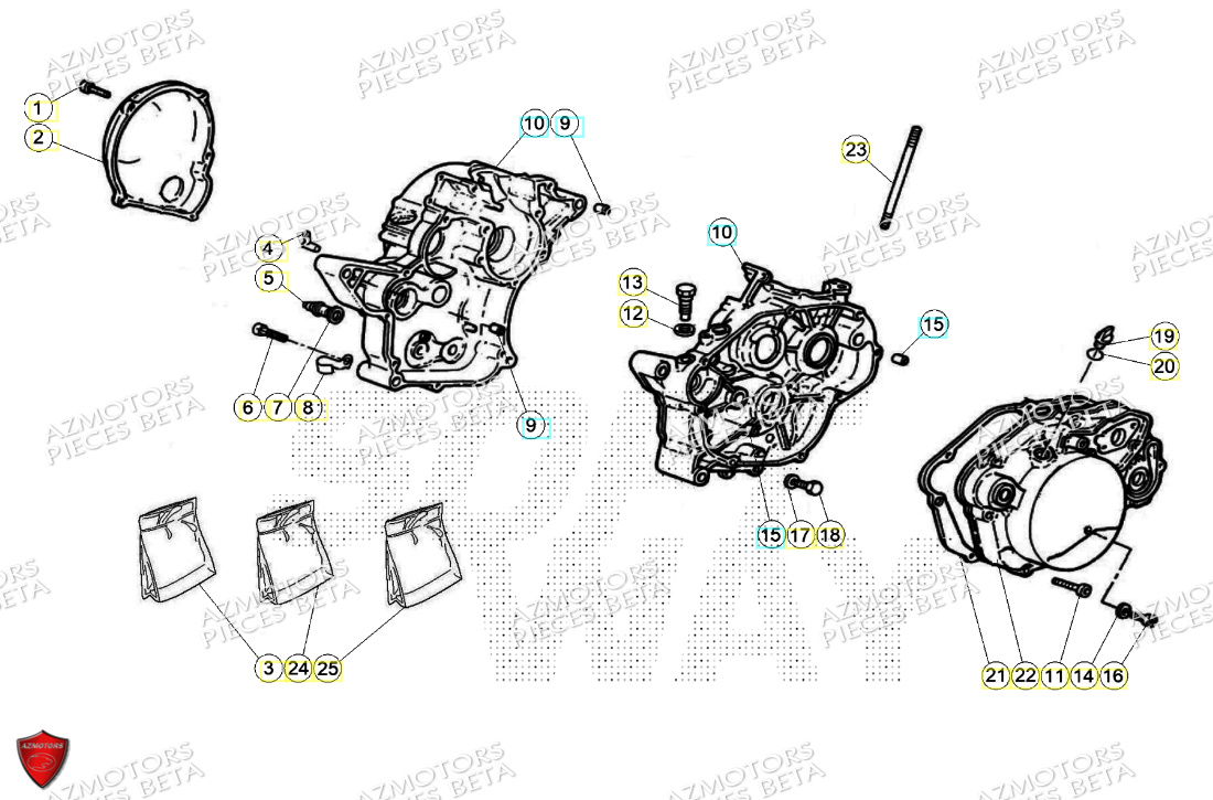 Carter BETA BETA Motard TRACK BLUE 2T 50 2024
