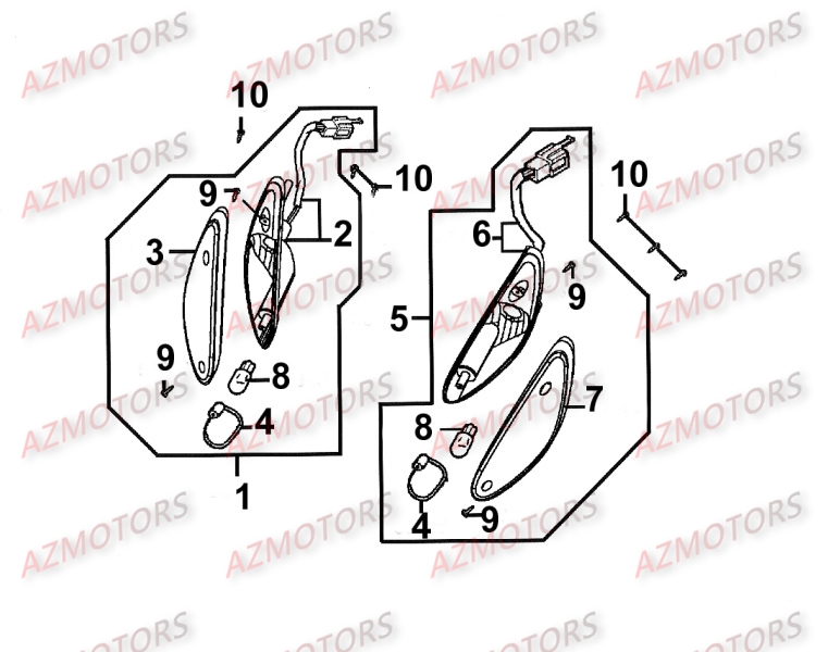 CLIGNOTANTS pour MOVIE125-XL-III