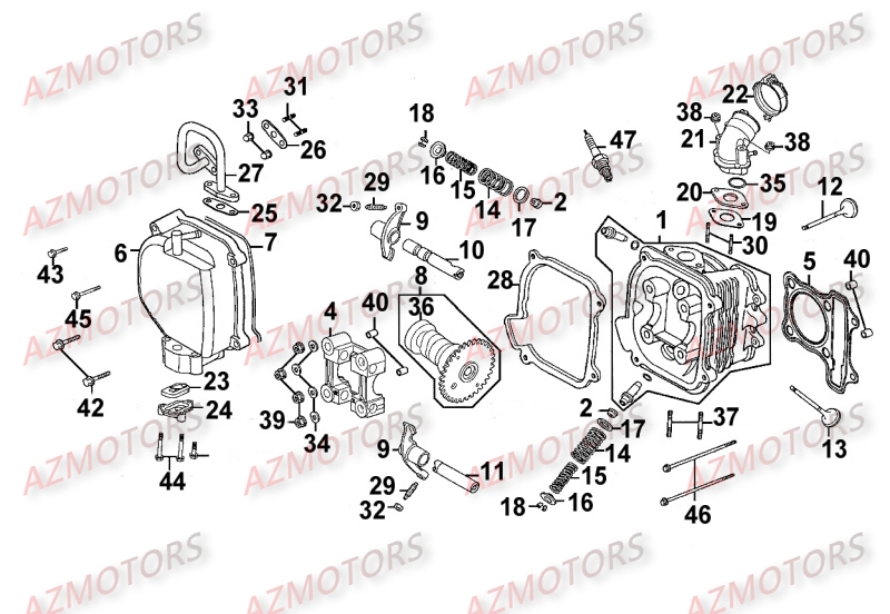BOUGIE NGK CR7HSA KYMCO pour CULASSE de MOVIE125-XL-III