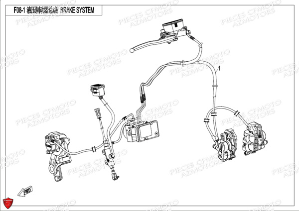 Systeme De Frein Abs CFMOTO 