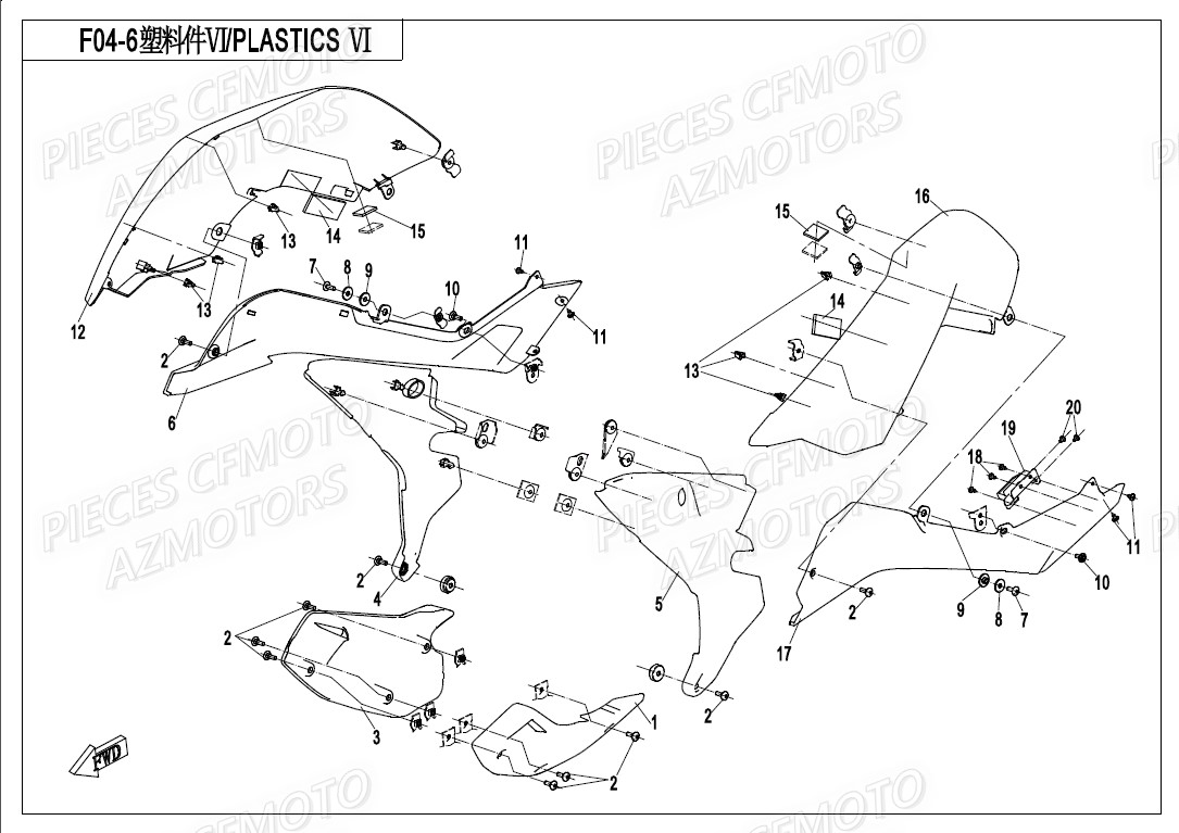 Protection Reservoir CFMOTO 