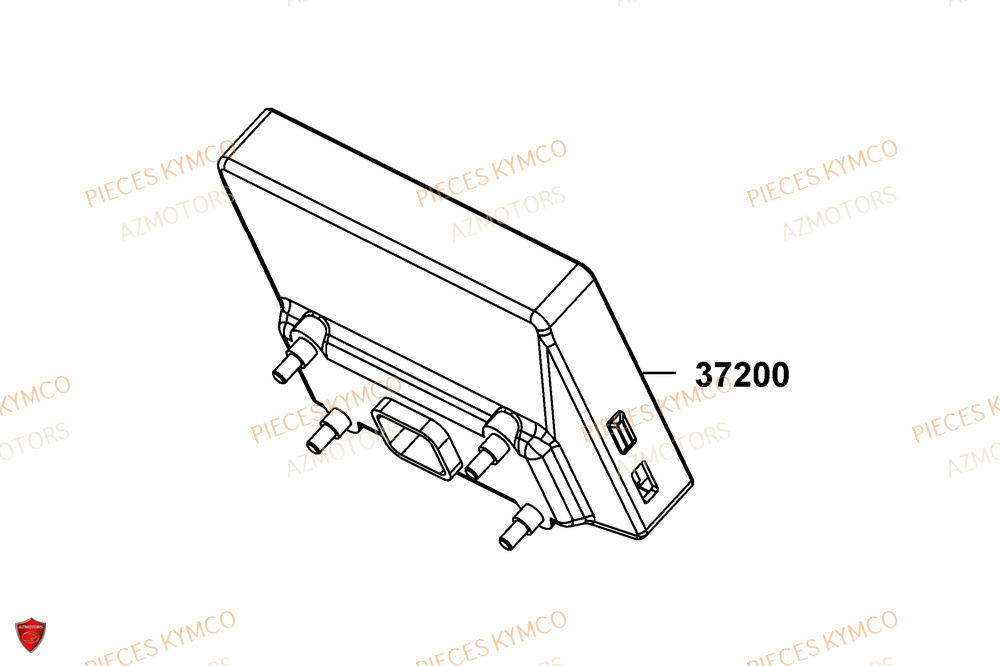 Compteur AZMOTORS Pièces MXU 700i EXPLORER ABS EPS (LAADTE)
