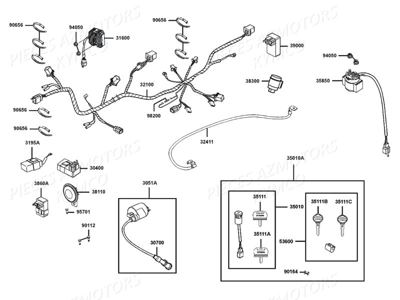 EQUIPEMENT ELECTRIQUE pour MXU150