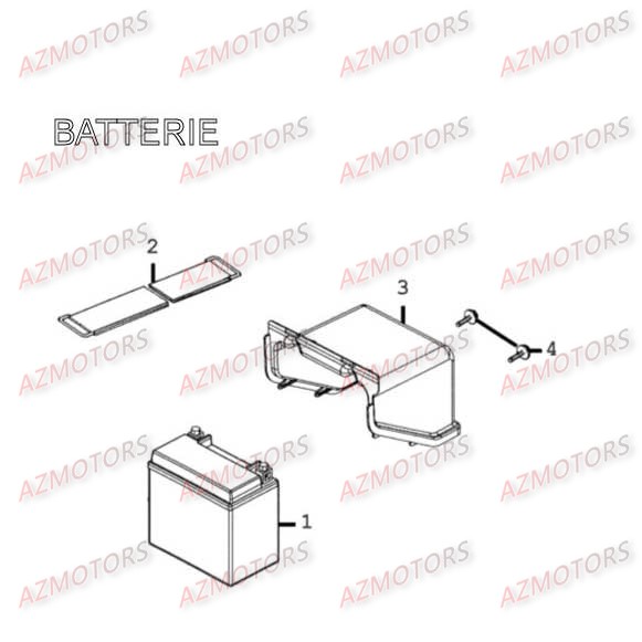 Batterie AZMOTORS 