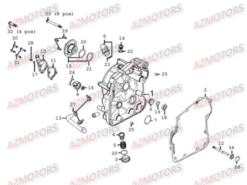 Carter Droit AZMOTORS 